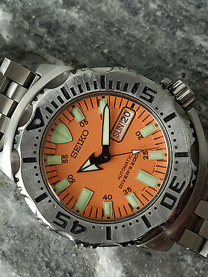 SEIKO DIVER 7S26-0350 SKX781K1 ORANGE MONSTER AUTOMATIC MEN'S