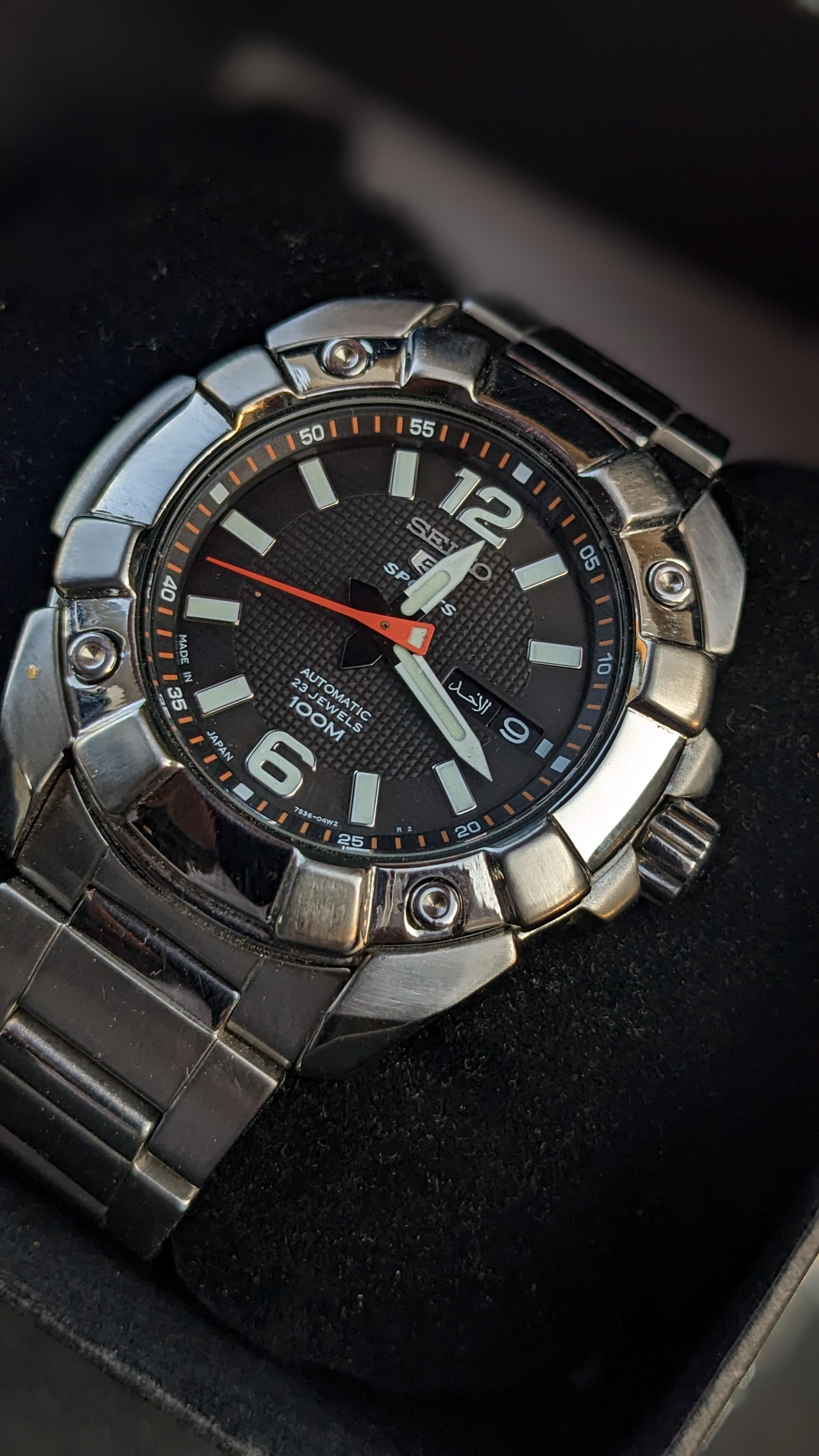 wts] Seiko 5 Sports Automatic 23 Jewels SNZG29 IN JUST 175