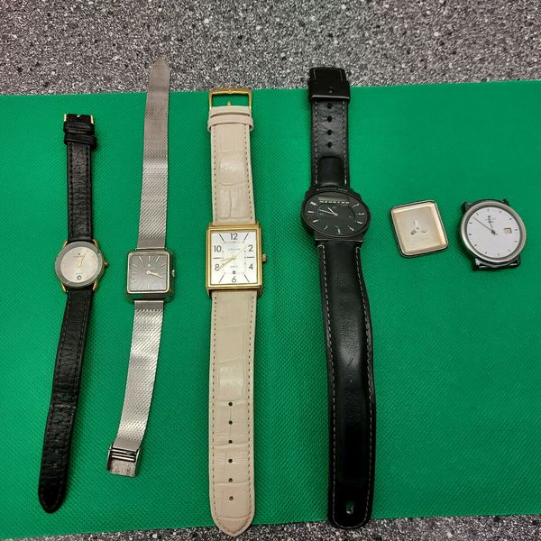 JUNGHANS/Junghans Mega Clock Wrist Watch Quartz 5 Pieces Set Bundle For