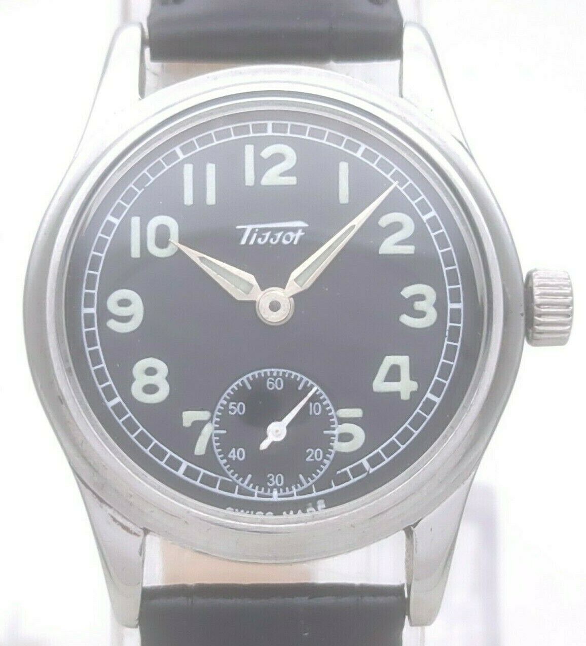 Vintage TISSOT CS I British Civil Services INDIA Hand Winding