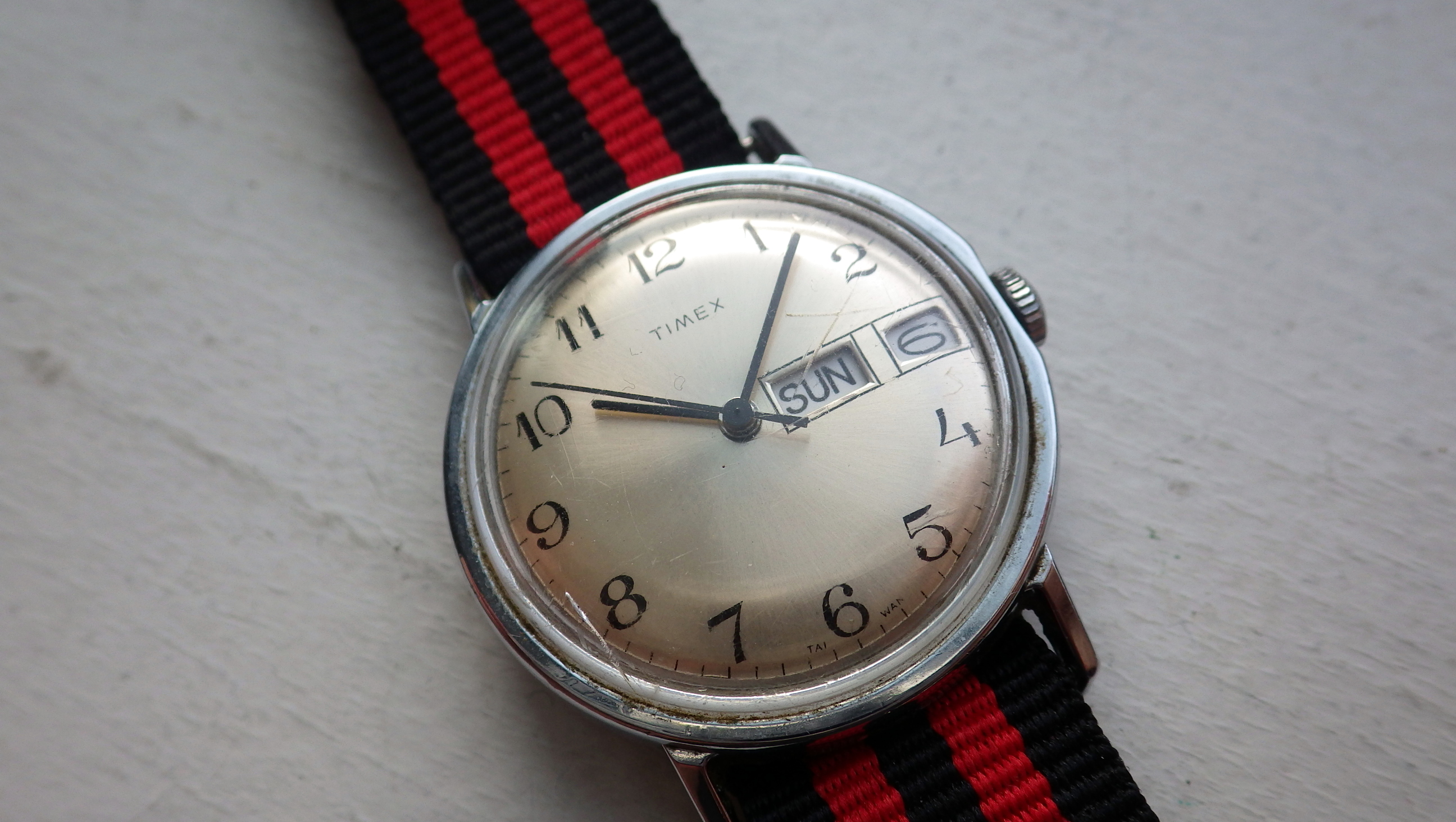 vintage timex day date