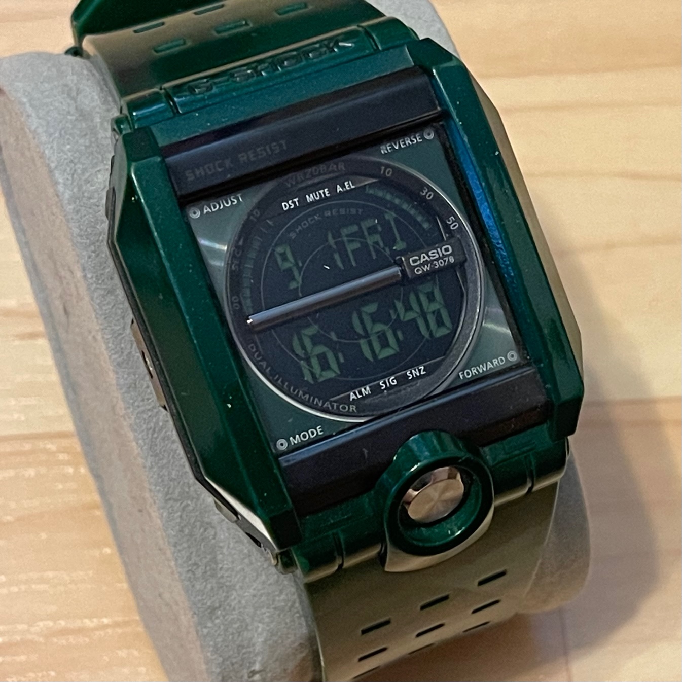 WTS] Casio G-Shock G-8100A-3 Vintage Dual Illuminator Green