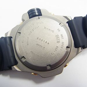 Casio DEP-700 Log Memory Thermo Temp Titanium Qz Diver Watch