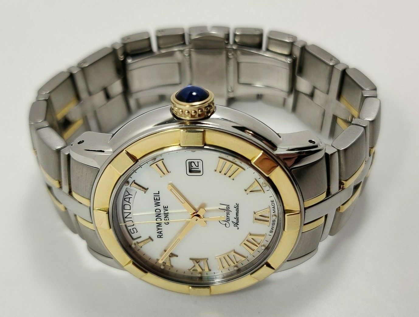 Raymond Weil Parsifal Automatic Two Tone 18K Gold Men s Watch 2844