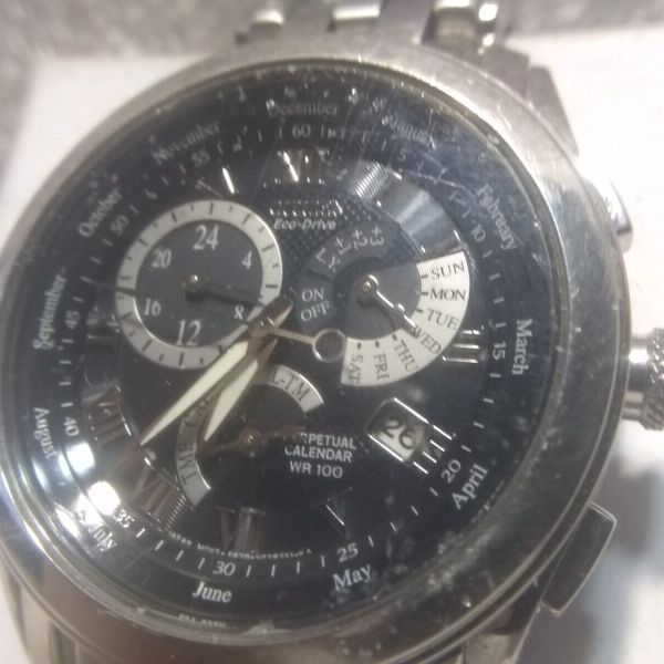 OROLOGIO DA UOMO Citizen ""Calibro 8700"" Goldtone Eco-Drive Modello - Foto 5