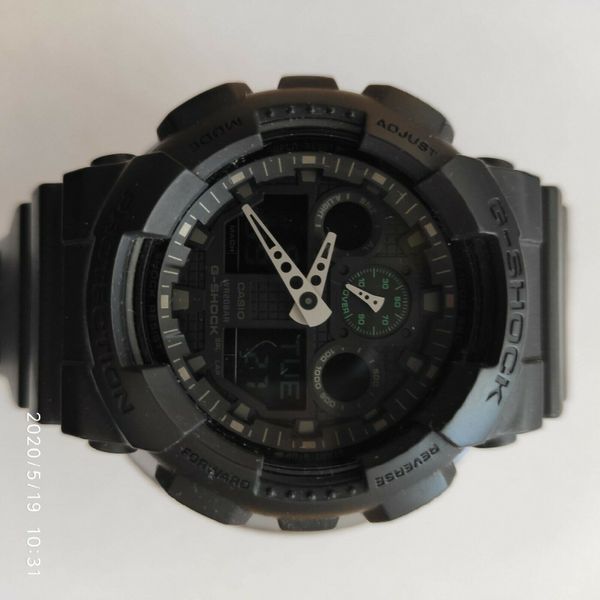Casio G-Shock Herren-Armbanduhr GA 100MB 1AER. Gebraucht in sehr gutem