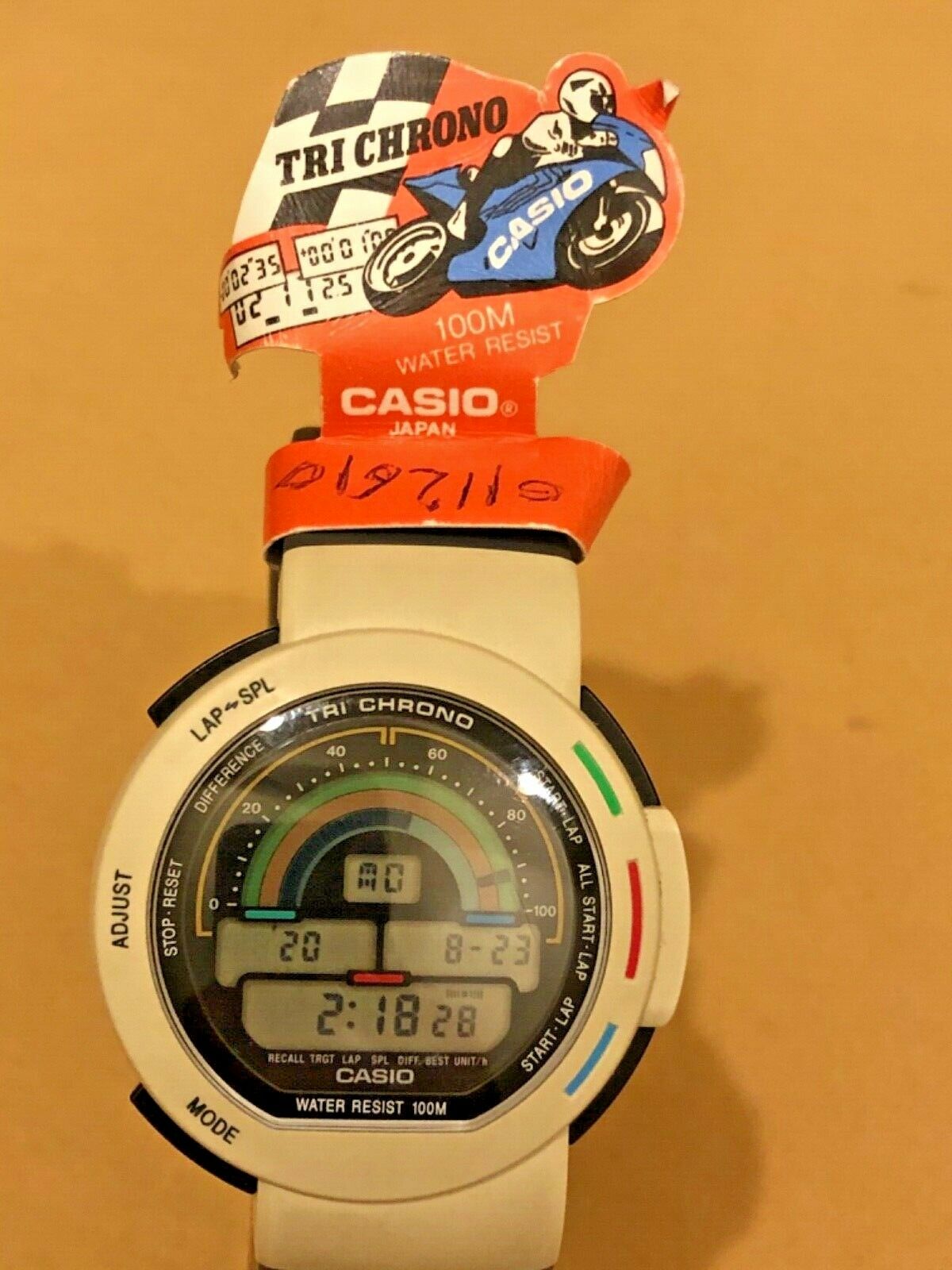 Rare Vintage NOS Casio Tri Chrono 999 TRC 100 Japan WatchCharts