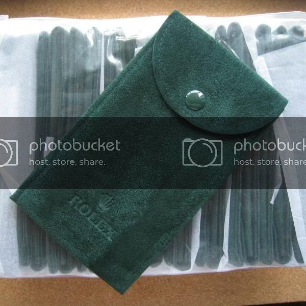rolex velvet watch pouch