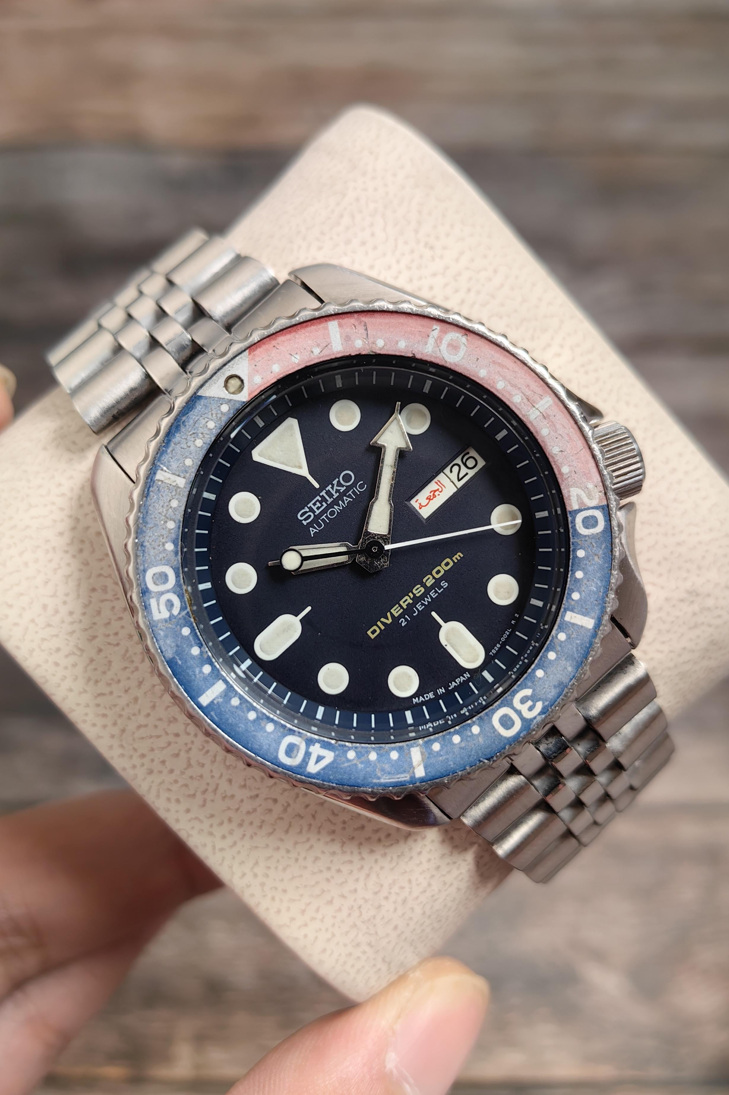 時計 SEIKO SKX009J Full SKX009J Review: Seiko's Pepsi Diver, Made In Japan Version