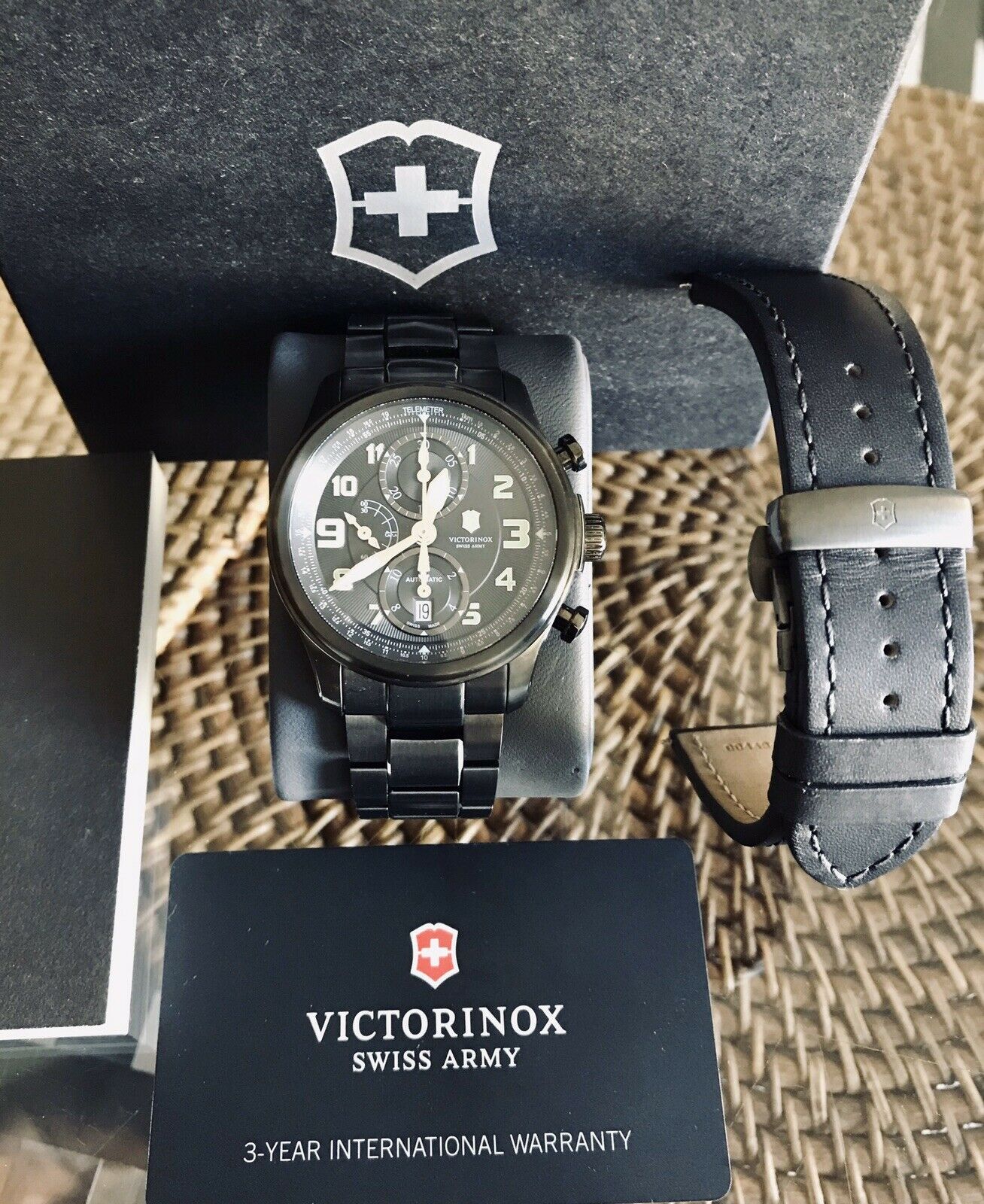 Victorinox Swiss Army 241526 Infantry Gunmetal PVD Mechanical