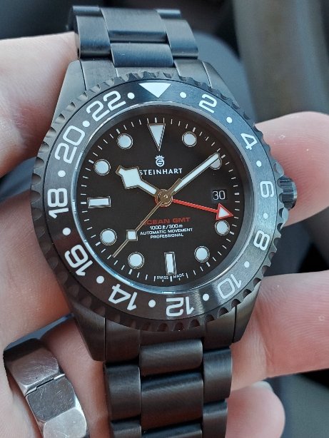 Ocean one gmt black dlc new arrivals