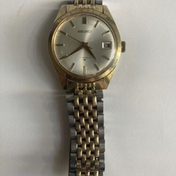 Vintage Seiko 6602 8050 Japan - SGP Back St. Steel 12k GF