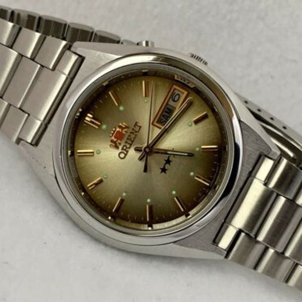 Vintage Orient Crystal Automatic 21 Jewels 469WA7-60 CA Men’s Watch ...