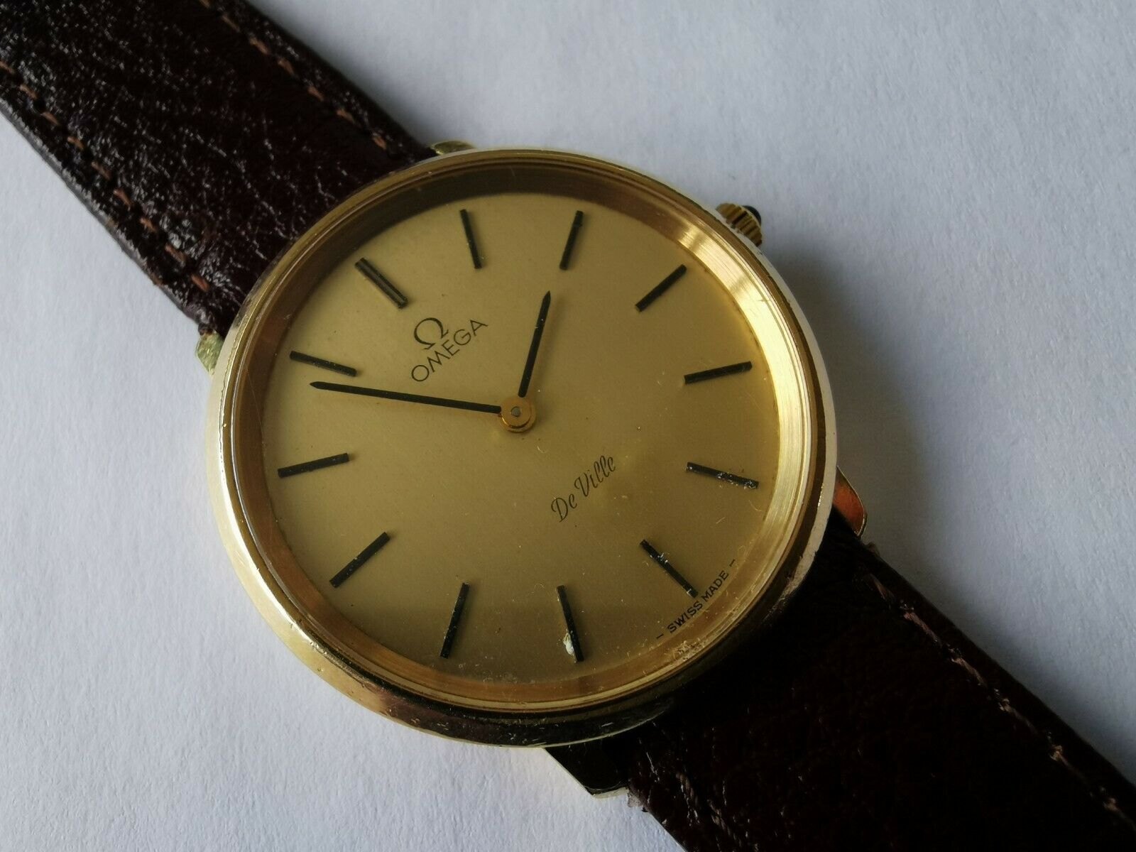 1970's OMEGA DEVILLE 1110107 Calibre 625 17 Jewels GENTS WATCH