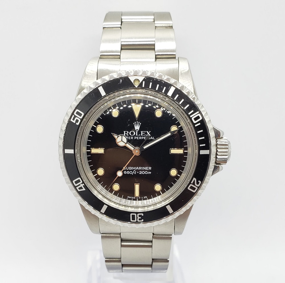 FS 1985 Rolex Submariner 5513 No Date 40mm Automatic Creamy