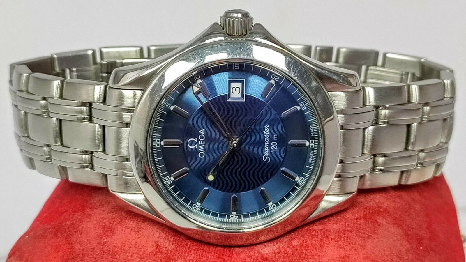 Genuine Omega Seamaster 120M Ref. 196.1501 Cal.1538 Men's Quartz