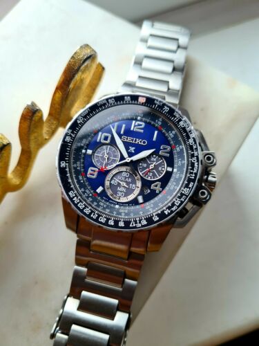 Seiko Prospex Solar Chrono Flightmaster, SSC275, V175-0CL0, Quartz