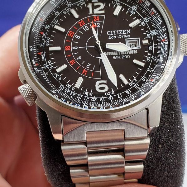 [WTS] Citizen Nighthawk EcoDrive BJ700052E WatchCharts