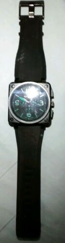 BELL AND ROSS BR01 94 S 00555 WRIST WATCH FOR MEN WatchCharts