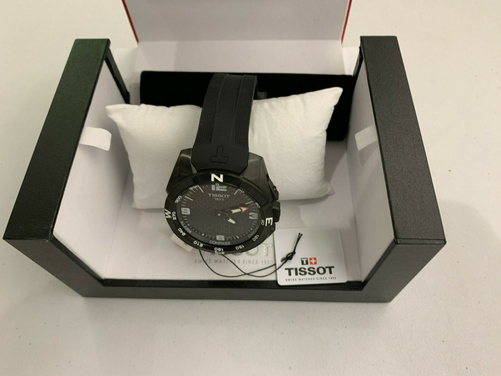 NWT Tissot T-Touch Expert Solar Black Dial Men\'s Watch T0914204705701 Tissot T-Touch Expert Solar T091.420.47.057.01 @ elitshop.ch  main image 2