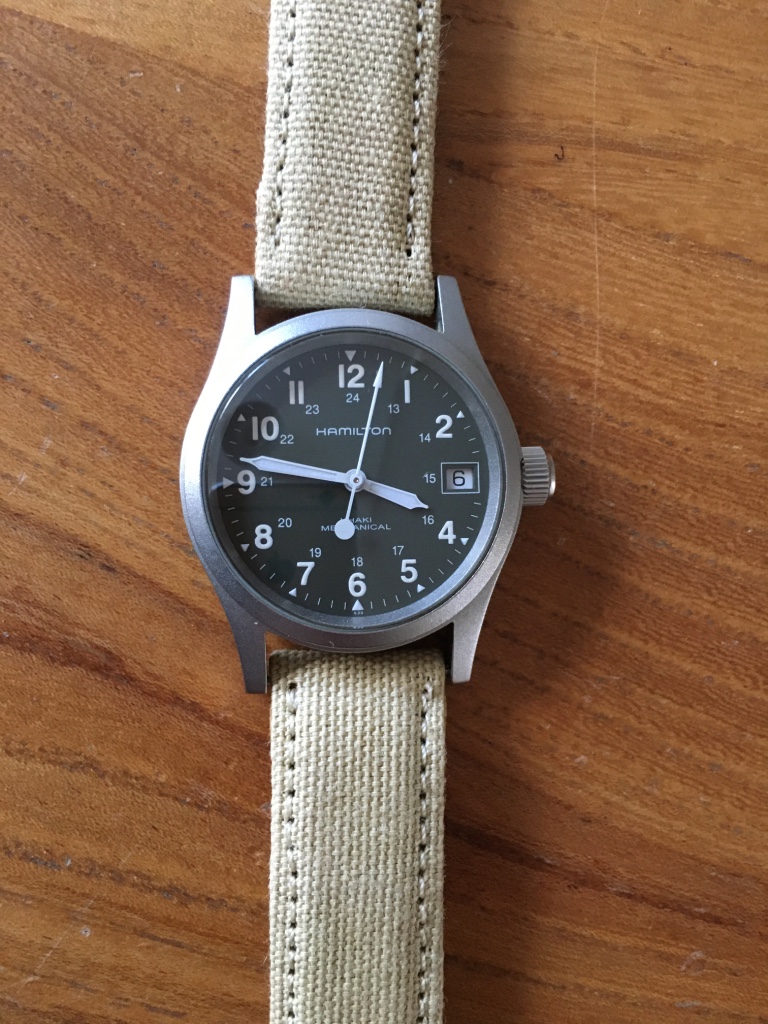 FS : RARE HAMILTON KHAKI FIELD 33MM - H693190 - manual wind