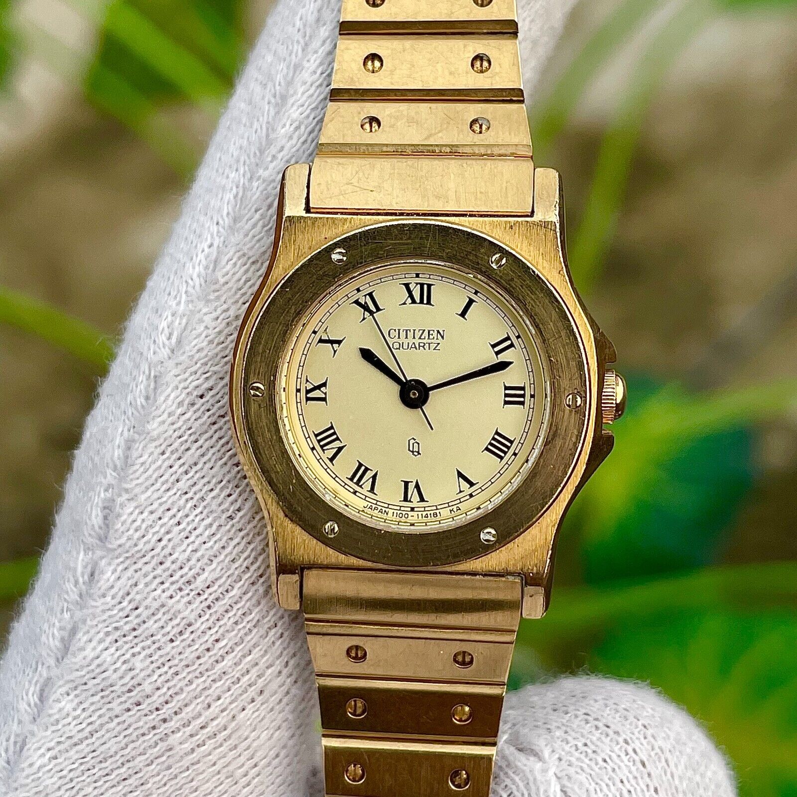 Vintage Citizen Santos Quartz Women Watch 49-6308