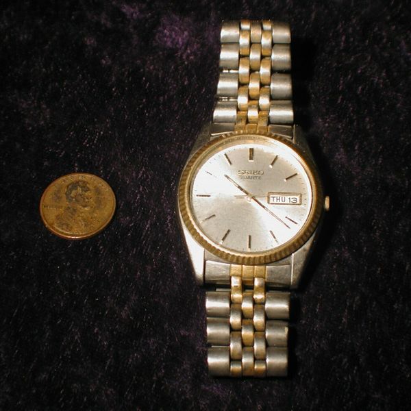 SEIKO Quartz 7N43-8111 A4 Men's Water Resistant Wristwatch Watch |  WatchCharts