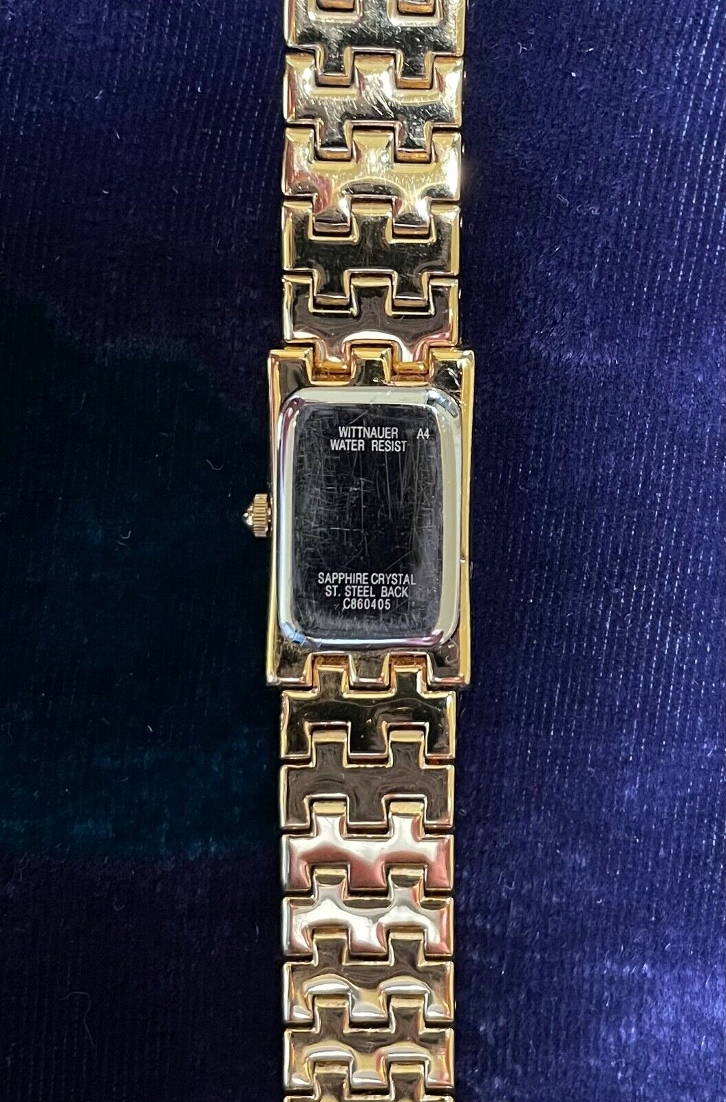 Wittnauer Gold Stainless Steel Crystal Case Women Watch with  display picture 1