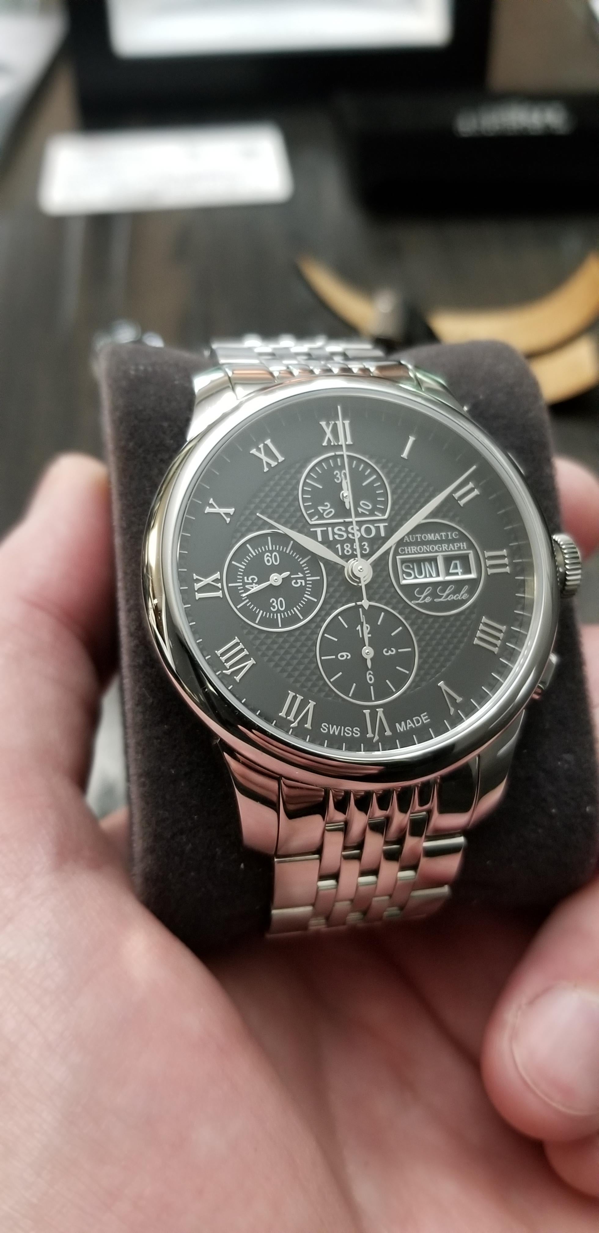 WTT WTS REPOST Tissot Le Locle Valjoux Chronograph