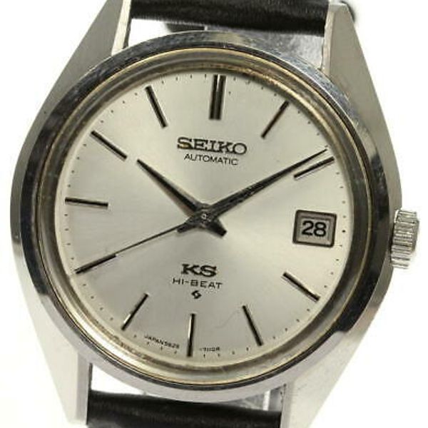 SEIKO King Seiko 5625-7113 Cal.5625B Silver Dial Automatic Men's Watch ...