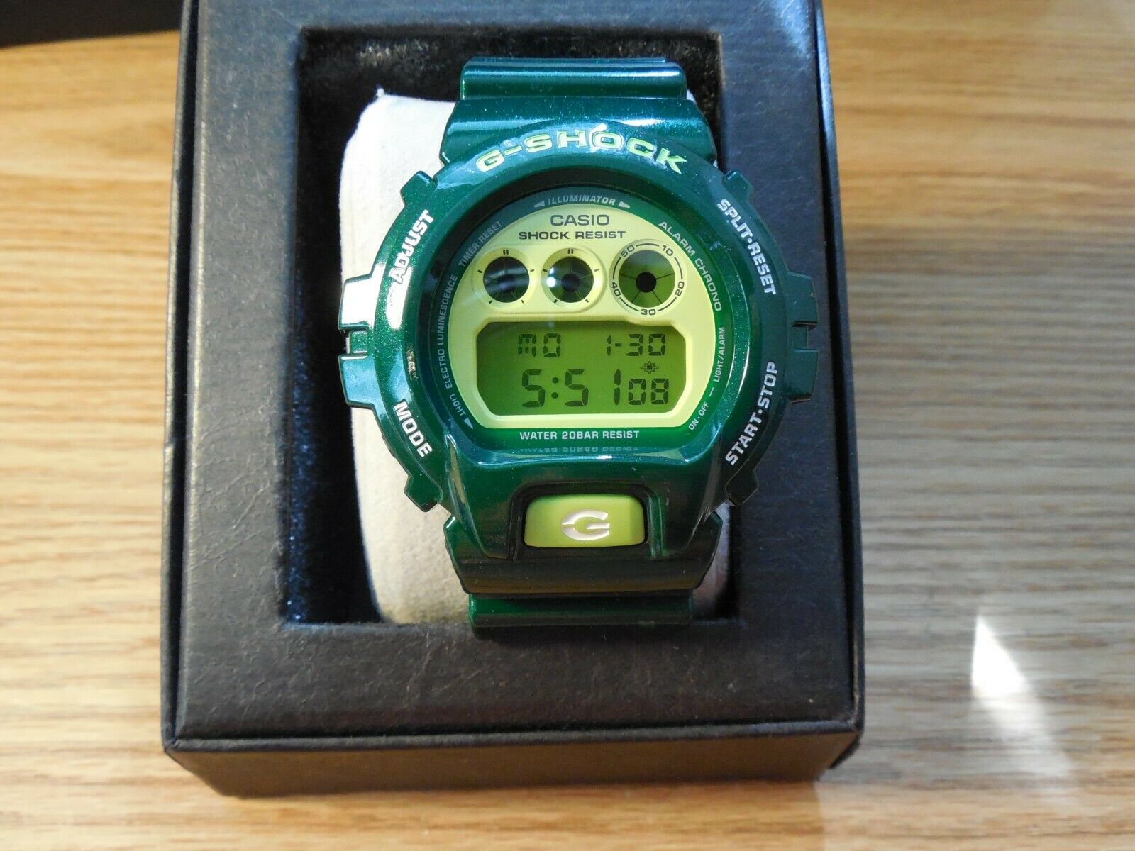 Casio Metallic Green Crazy Colors DW-6900CC-3DS Men's Watch NEW