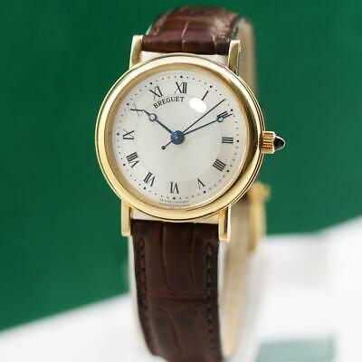 BREGUET CLASSIQUE 8067 18K SOLID GOLD GUILLOCHE DIAL AUTOMATIC