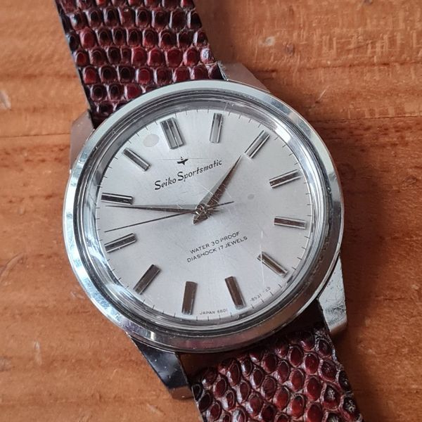 65年製 セイコースポーツマチック 17石 不動品 イルカ 6601-8930 5c2ae93f-8ee0-4594-9158-
