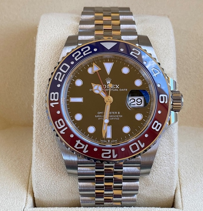 Fs Bnib Rolex Gmt Master Ii blro Watchcharts