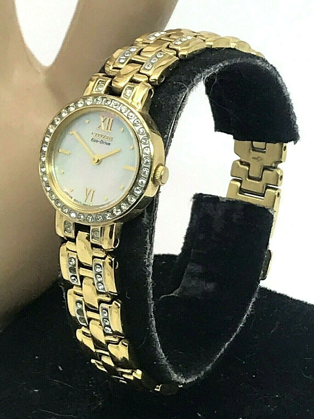 Citizen Eco Drive Gold Stainless Steel Petite Ladies Watch B023-K005485  USED | WatchCharts Marketplace