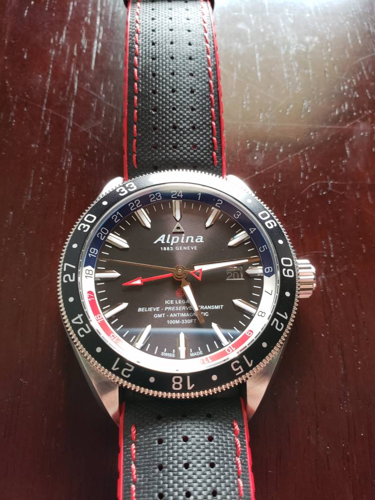 FS Alpina Alpiner 4 GMT Ice Legacy Full Kit WatchCharts