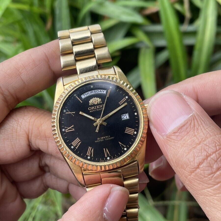 Orient president 2024 gold black