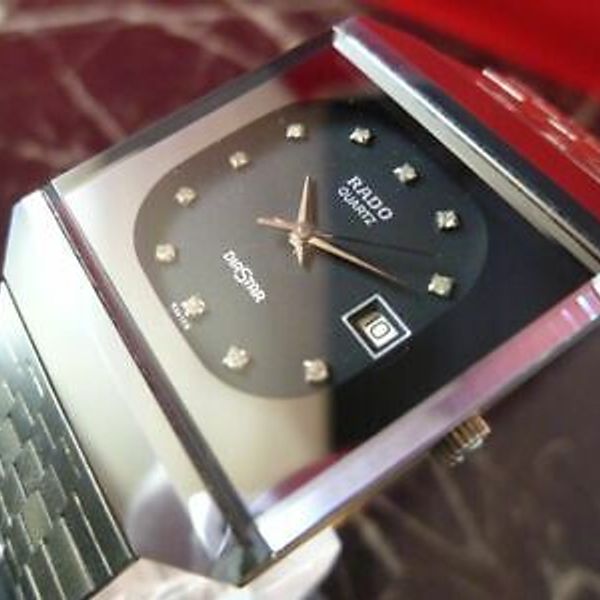 BEAUTIFUL!! RADO DIASTAR 129.0168.3 DATE MEN
