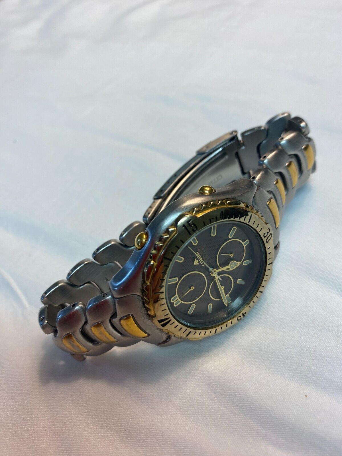 CITIZEN Eco-Drive (Solar) Alarm Chronograph 100m (Japan, 0850