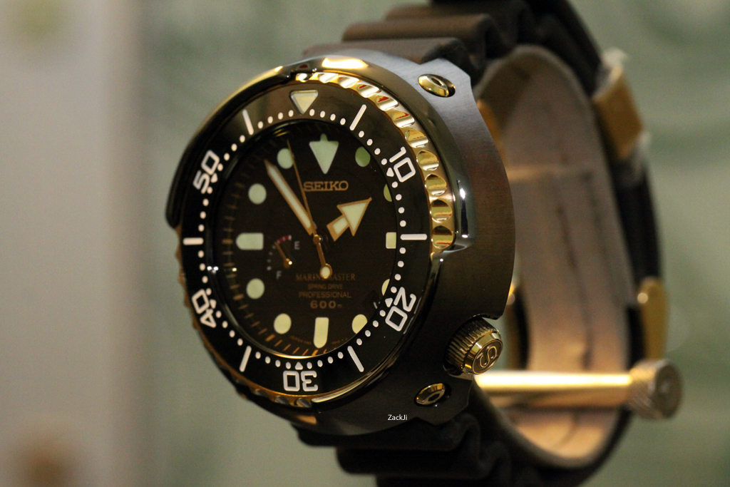 FSOT: BNIB Seiko Spring Drive Golden Tuna SBDB008 $4,995