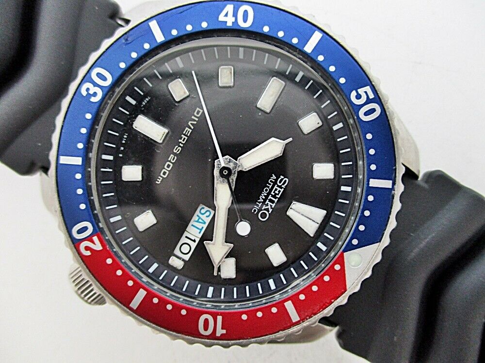 99' SEIKO 7S26 0020 SKX007 AO AUTO MENS BLACK DAY DATE #950930 DIVE WATCH  NR | WatchCharts