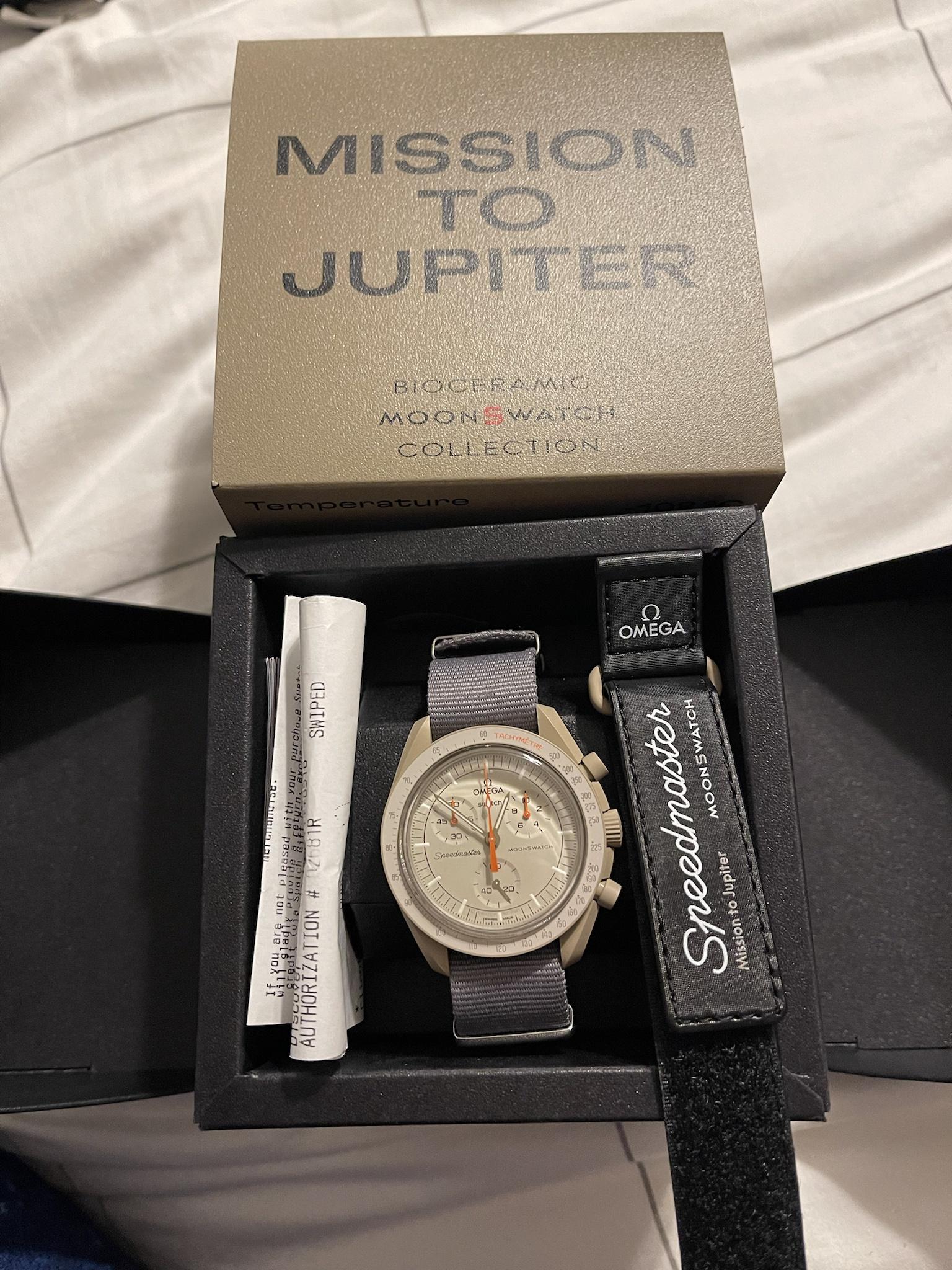 WTS] Swatch X Omega Moonswatch Mission to Jupiter | WatchCharts