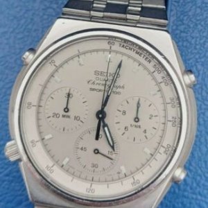 Rare Vintage Seiko 7A28-7079 Grey Ghost Chronograph Watch 1983 Original Box  vgc | WatchCharts