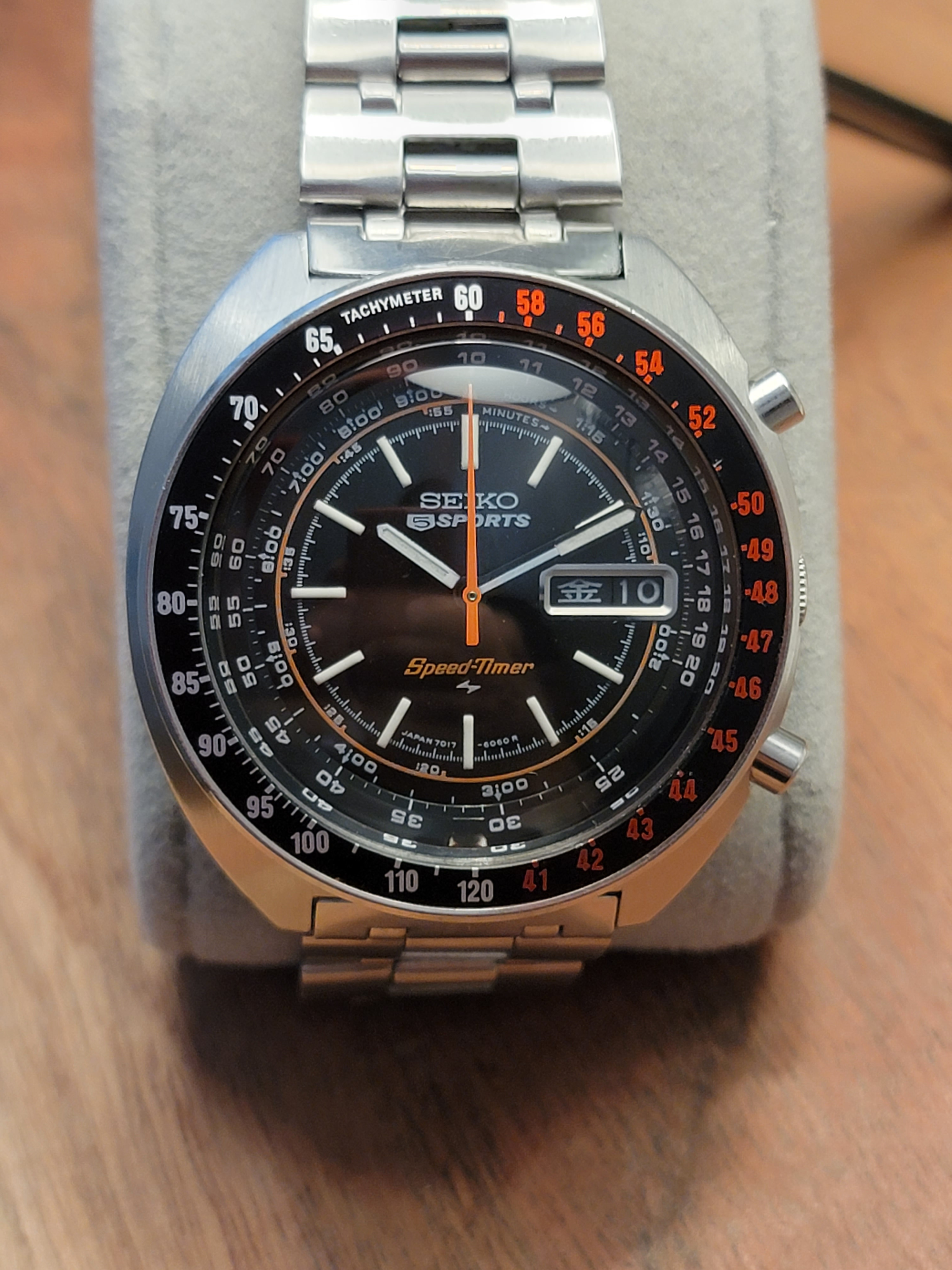 1971 Flyback SEIKO 7017-6050 SPEED TIMER