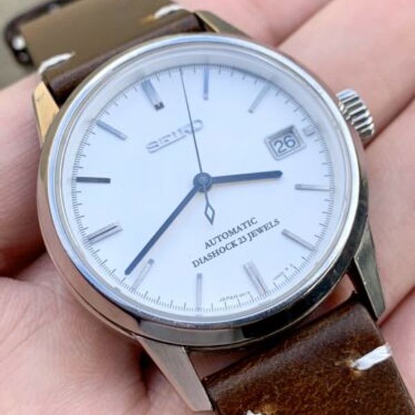 RARE Seiko SCVS013 JDM Blue Spark Men's Automatic Watch  |  WatchCharts