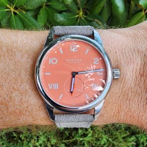 Club Campus 38 Cream Coral — NOMOS Glashütte