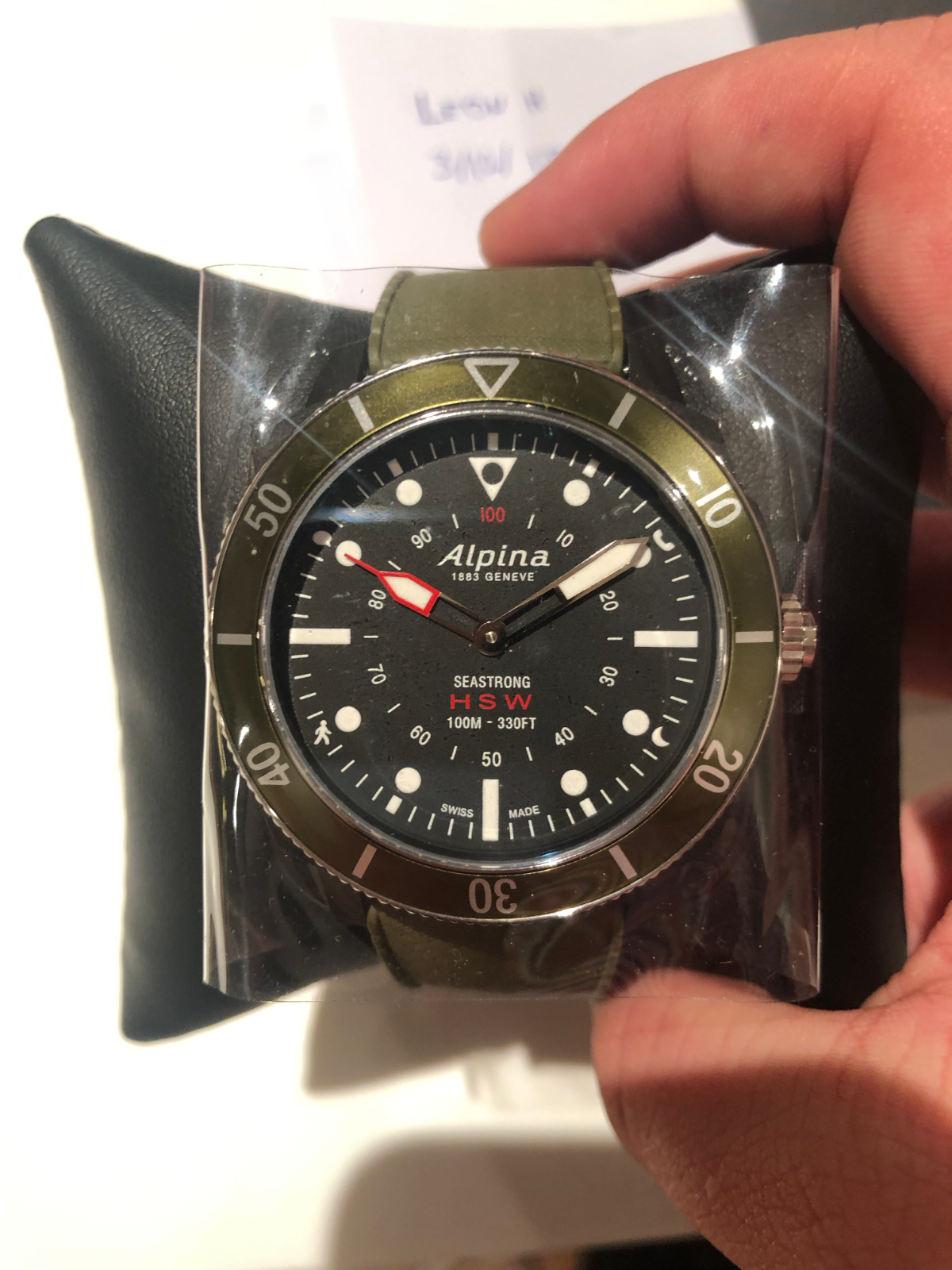 alpina horological smartwatch seastrong