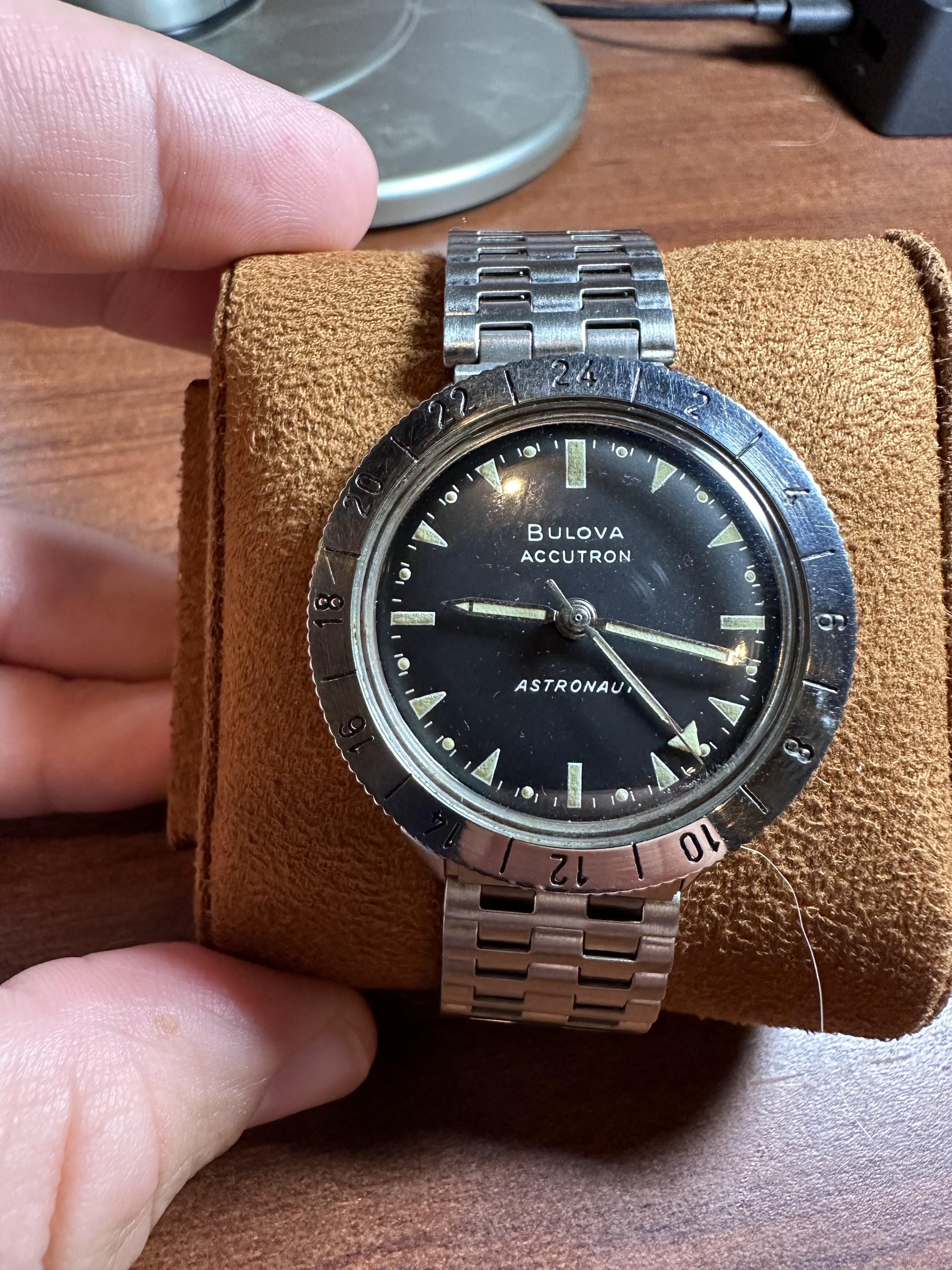 1967 bulova accutron astronaut best sale