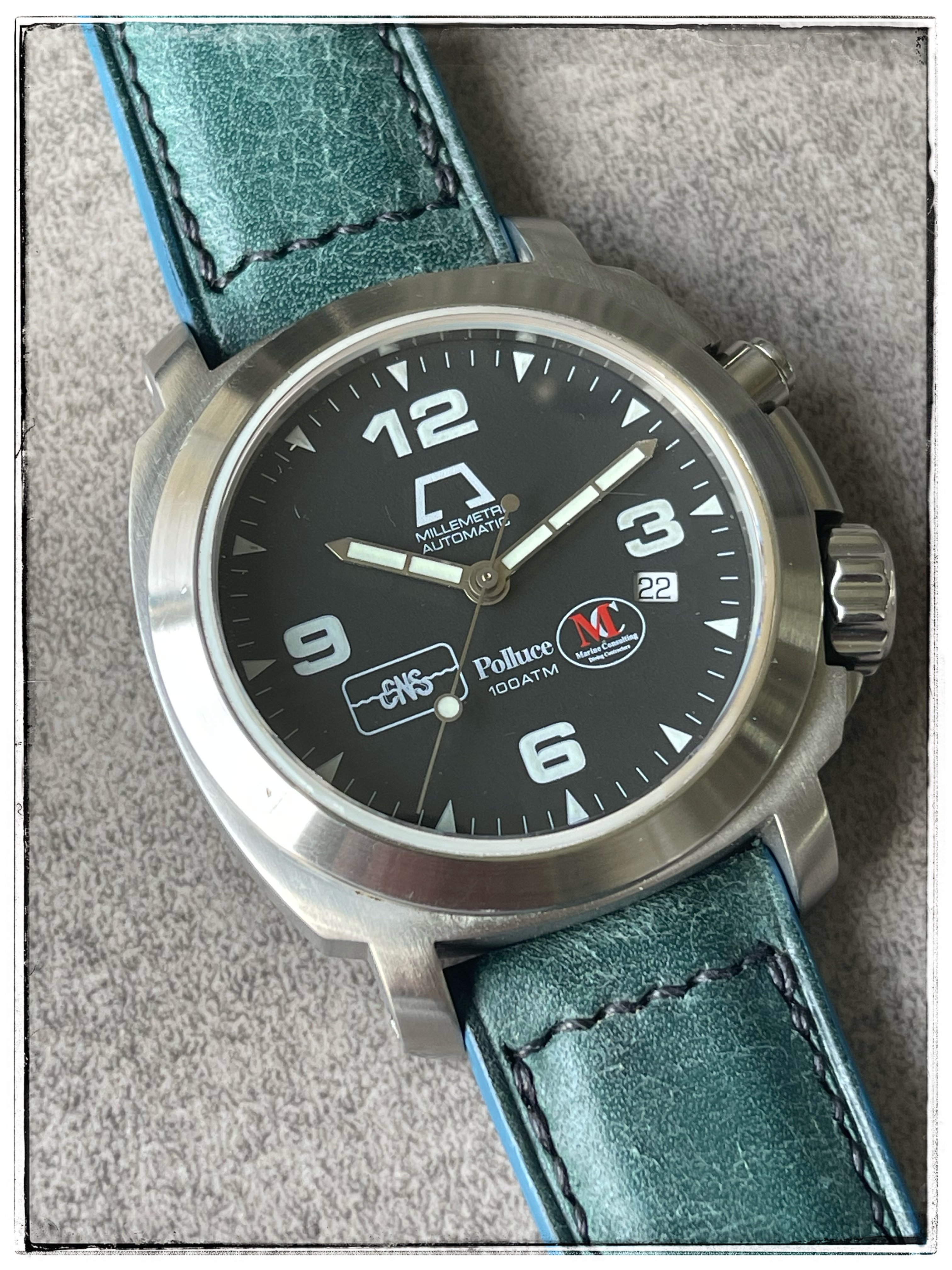 1 600 USD Anonimo Mod 2000 Millemetri Diver with RARE