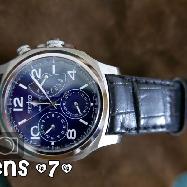 Very Rare Classic Seiko Brightz Titanium GMT SAGN015 LE, Deep Blue Enamel  Dial | WatchCharts